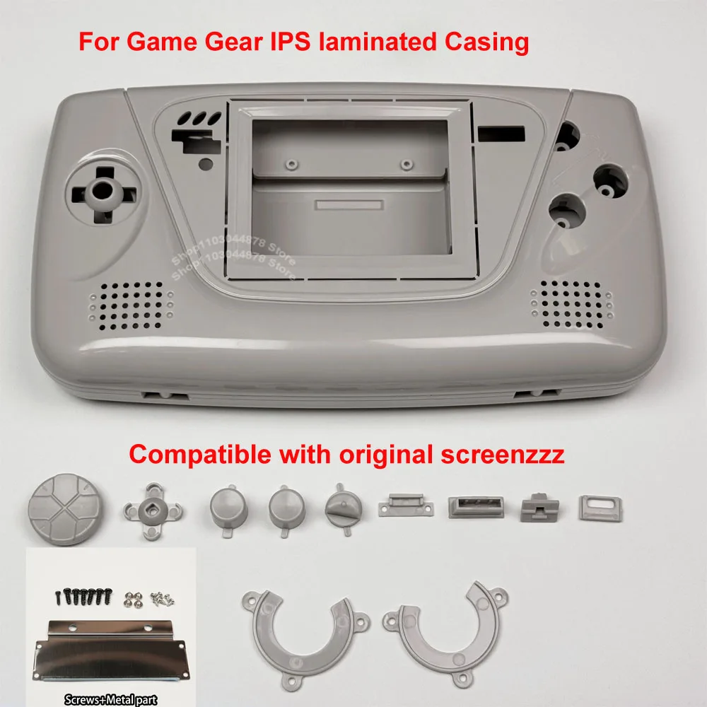 

Высококачественный сменный корпус для игровой консоли Game Gear GG, для IPS-экрана с высокой яркостью и оригинального экрана.