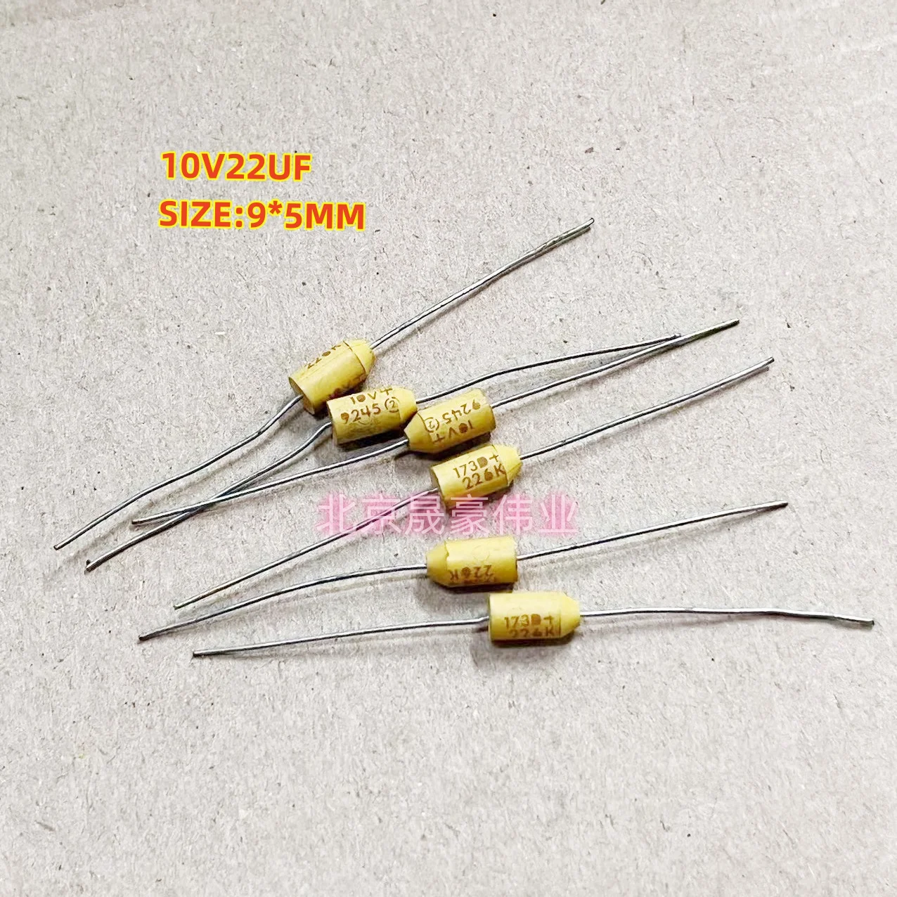 5pcs Axial Tantalum Capacitor T32 10V22UF 15V22UF 20V226K 22UF10V 15V226K  22UF/20V Tantalum capacitor