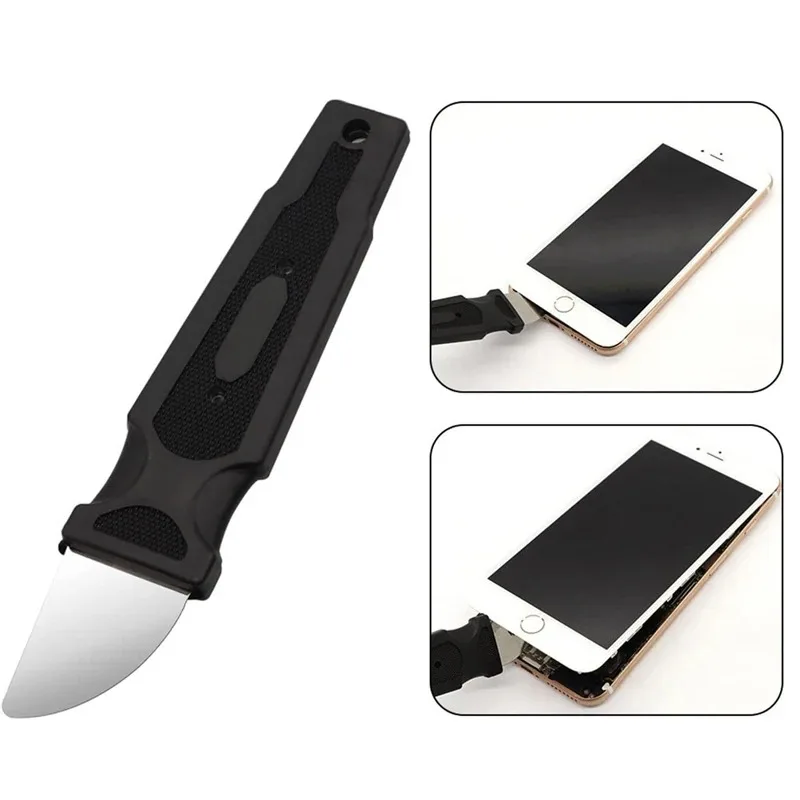 Stainless Steel Crow Bar Disassembly Tool, Ultra Thin Pry Tool for Phone Tablet Laptop Repair, Ergonomic Metal Opening Stick