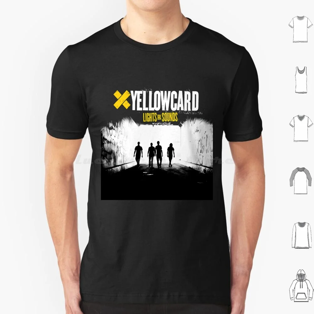 Yellowcard For Fans T Shirt 6xl Cotton Cool Tee Yellowcard America Band Music And Art By Yellowcard Band America By99