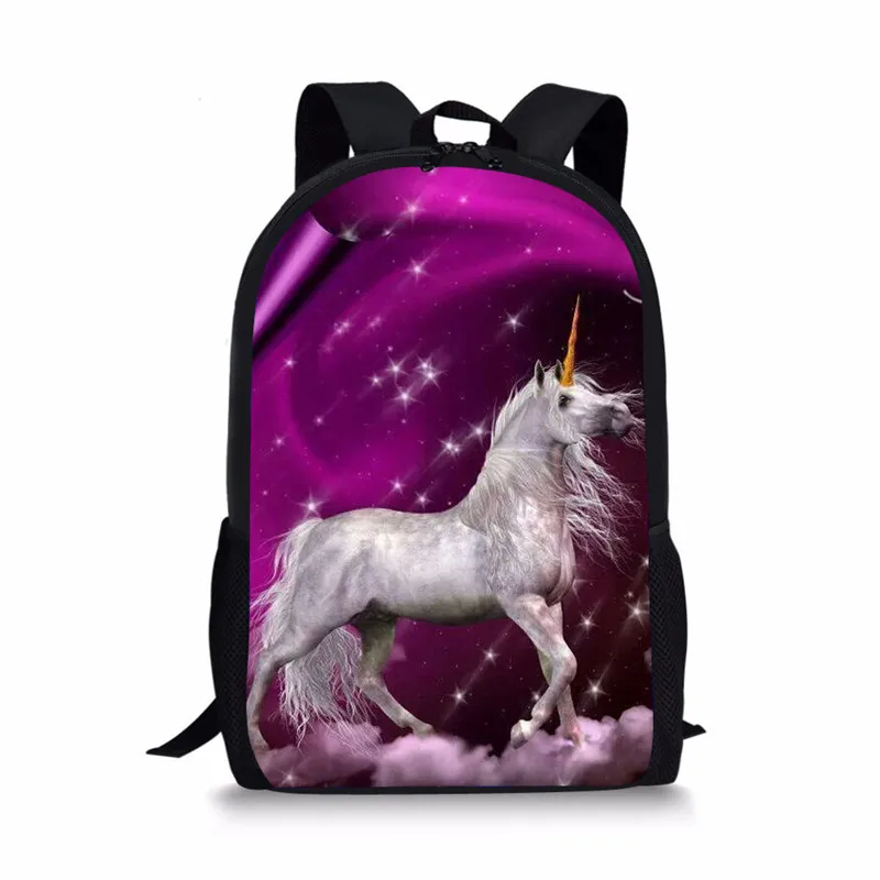 Einhorn Galaxie Planet drucken Schult aschen für Mädchen Jungen Schul rucksack Teenager täglich Tages rucksack Frauen Reisetasche Mode Bücher taschen