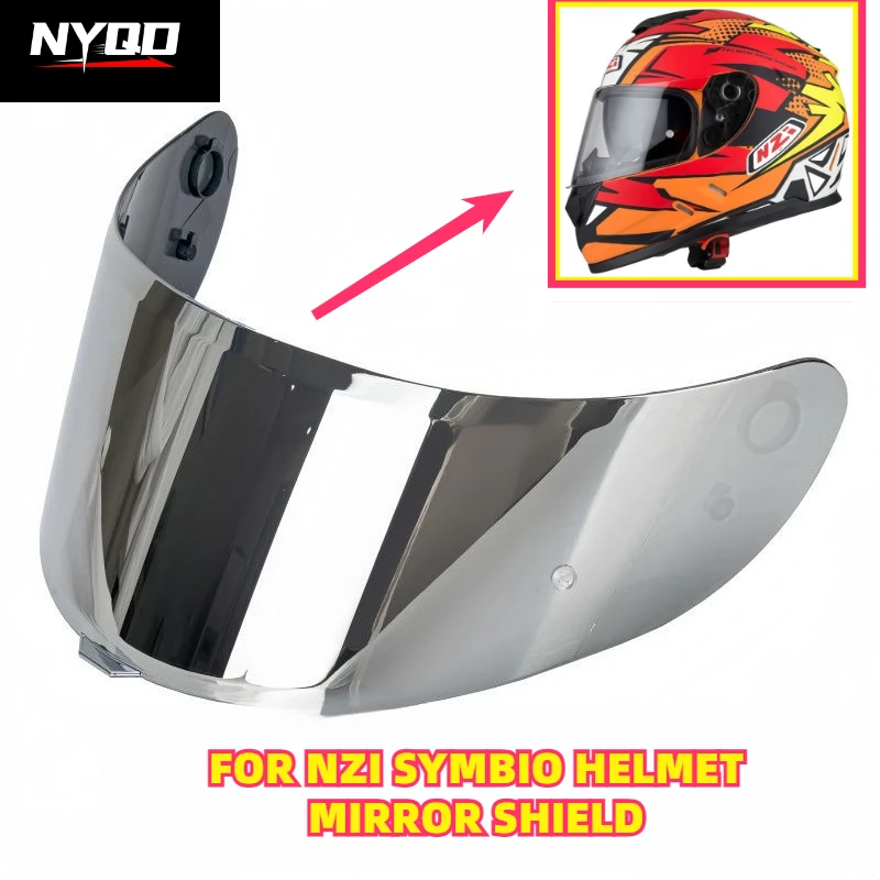 Replacement Visor for NZI SYMBIO Full Face Helmet – Windshield Lens & Accessory
