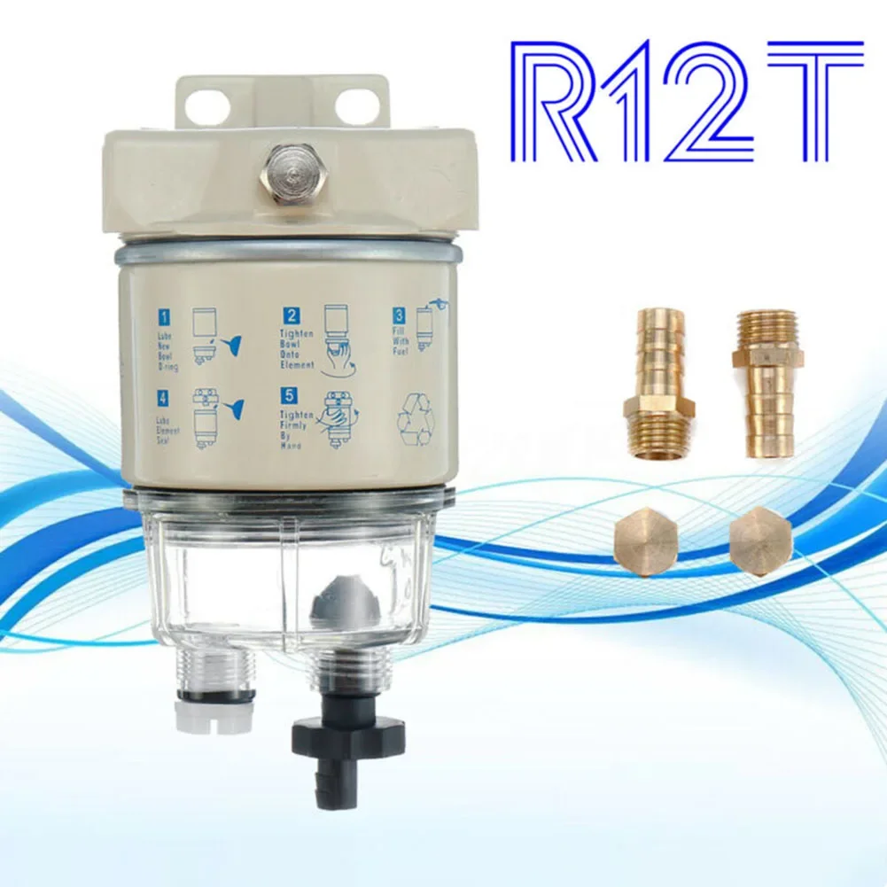 

Spin On Fuel Filter Water Separator R12T FS19802 For Racor Marine Use Suitable For Speedboats Oil Tankers And Trucks
