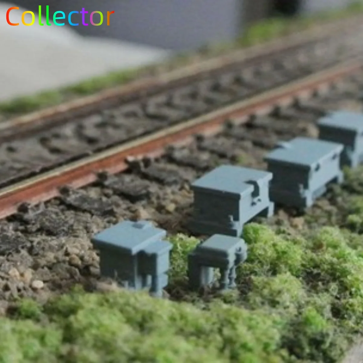 HO 1/87 N signal box, signal machine, transformer box model, train track scene, railway T018-19