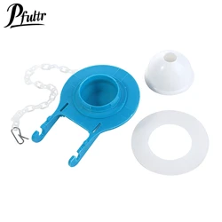 Universal Toilet Drain Valve Flap Cover Toilet Flapper Bathroom Drain Tank Water Saver Home Seal Tank PVC Flap Cover Repair