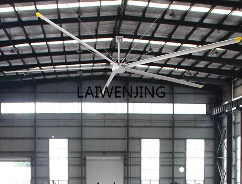 

HLZ super large wind industry workshop permanent magnet motor ceiling fan