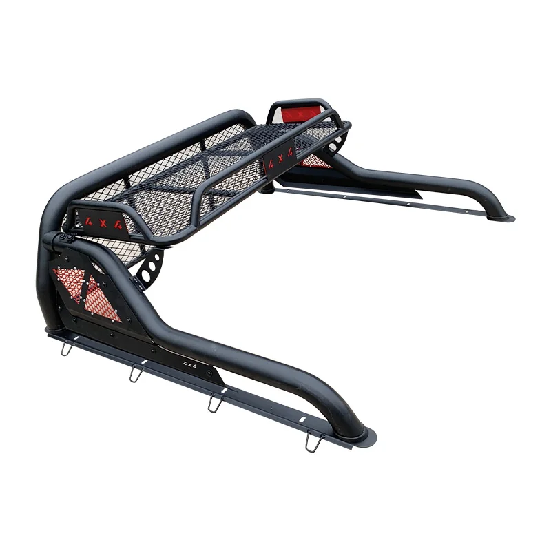 

Pickup Truck Bed Anti-Roll Bar with Basket for JMC Yuhu All Models Rear Cargo Guardrail Modification Accessories Kit