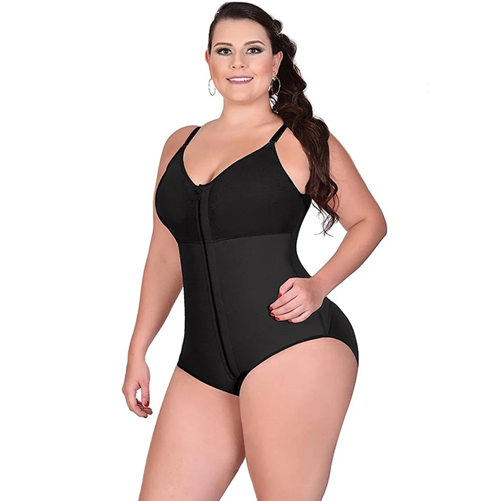 Shapewear Bodysuit Spaghetti Strap Camisole Tummy Control Body Shaper Reducing and Shaping Girdle Woman Compression Abdomen