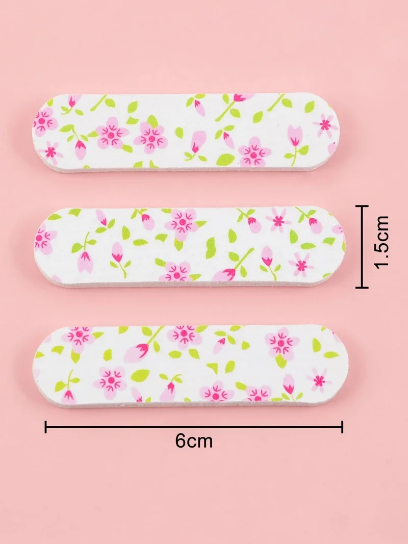 20/50/200 قطعة ملفات الأظافر لوحات مزدوجة الوجهين ملفات أظافر صغيرة ملونة الرملي كتلة هلام تلميع رغوة مانيكير أدوات الصالون