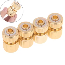 New Copper High Pressure Quick Hose Coupling For Garden Irrigation Connector 1/2