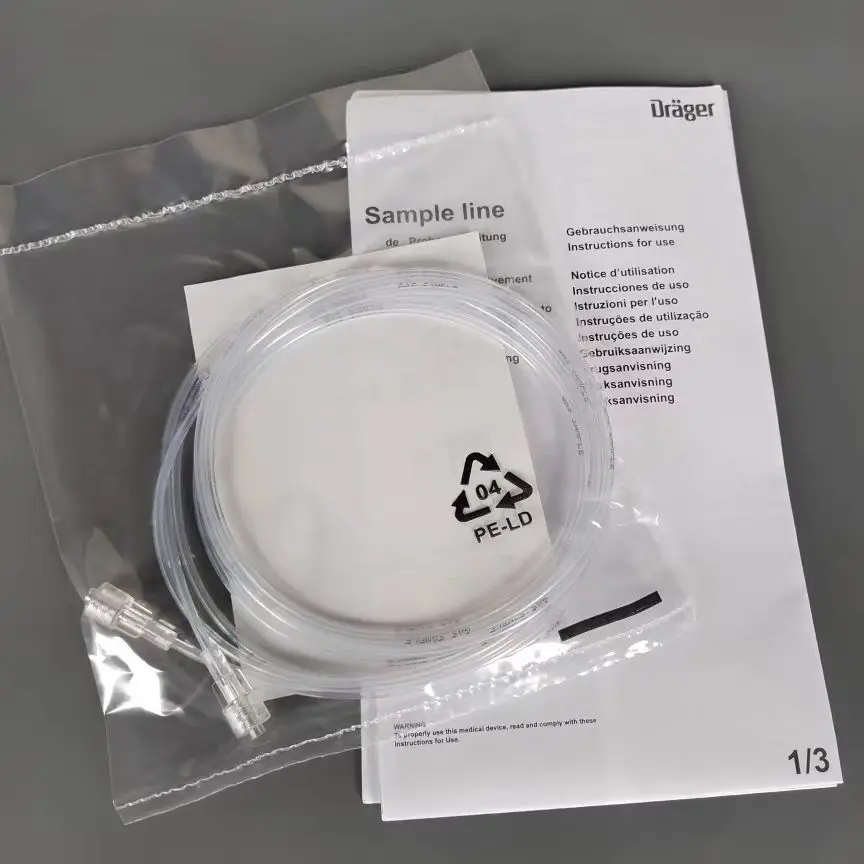 Dra ger 8290286  Va mos Gas C o2 Sampling Tube  new