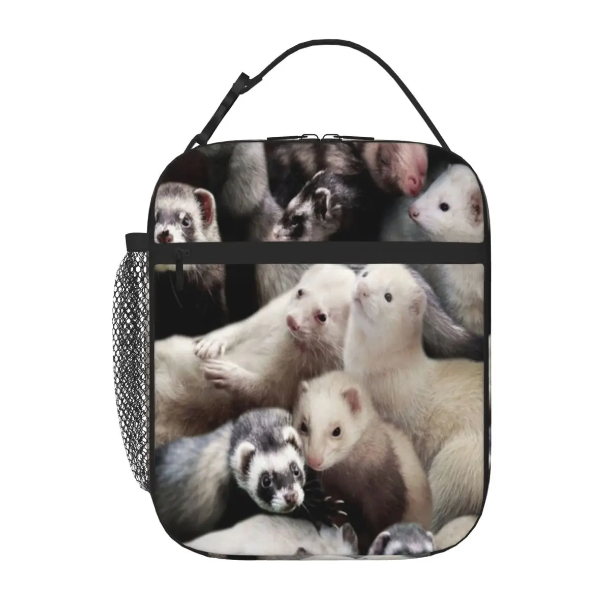 Bestselling Ferrets Feminine Bento Bag Office Lunch Meal Prep Bag