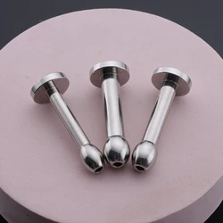 8/9/10mm Beads Holllow Urethral Plug Sounds Penis Plug Sex Toys Men Masturbators Urethra Plug Dilator Insert Sounding Rods 18+