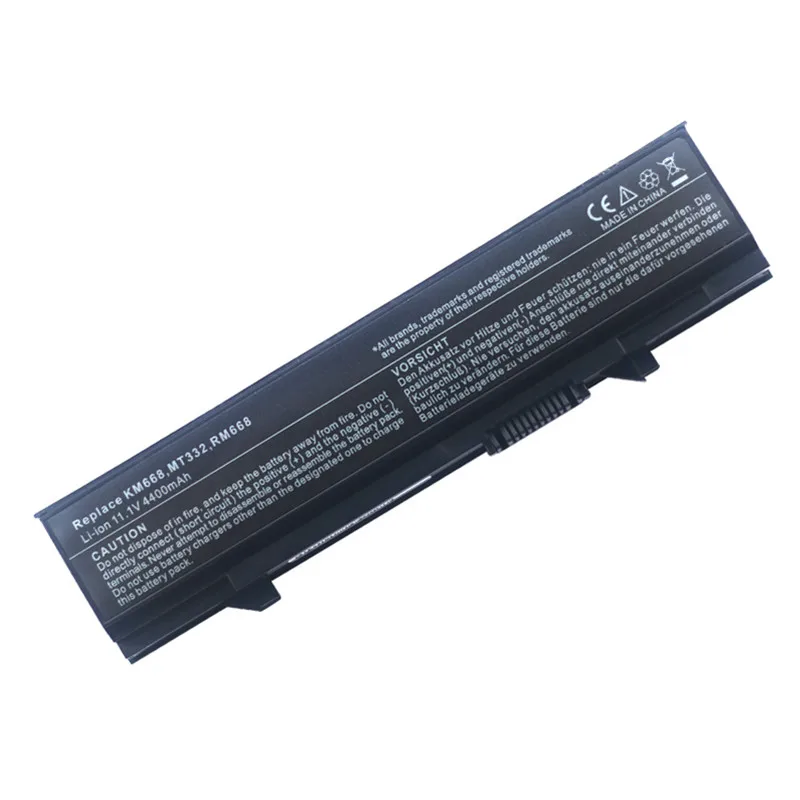 Laptop battery FOR Dell KM668 PW649 PW651 WU841 KM742 KM752 KM760 KM970 MT186 MT187 MT196 MT332 RM649 RM656 RM661 RM668 PW640