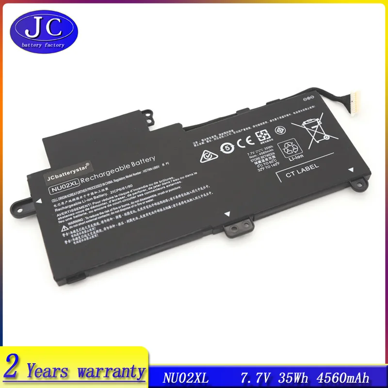 

JCLJF NU02XL NU02 Laptop Battery For HP Pavilion X360 M1 M1-U001DX 11-U0000 11-U012TU 11-U056TU HSTNN-UB6U HSTNN-UB6V 844200-855