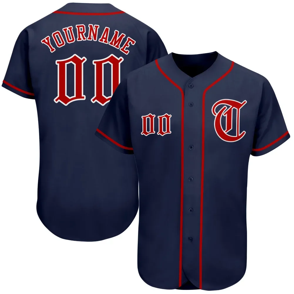 Custom Baseball Jersey Full Sublimated Team Name/Numbers Make Your Own Athletic Casual Training Tee Shirts for Men/Kids Big size