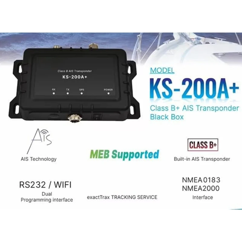 NMEA2000 Compatible AIS Transponder For Enhanced Marine Navigation System