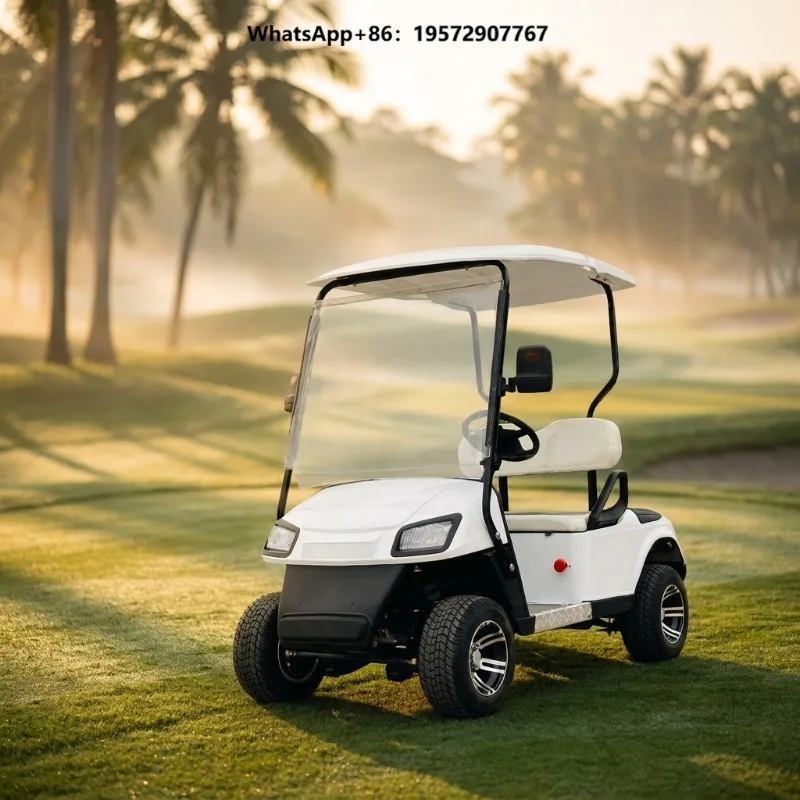 300CC GY6 Golf Cart 45 Km/h Rack Pinion Steering 4-Wheel Drum Brake Golf Course Resort Club Car