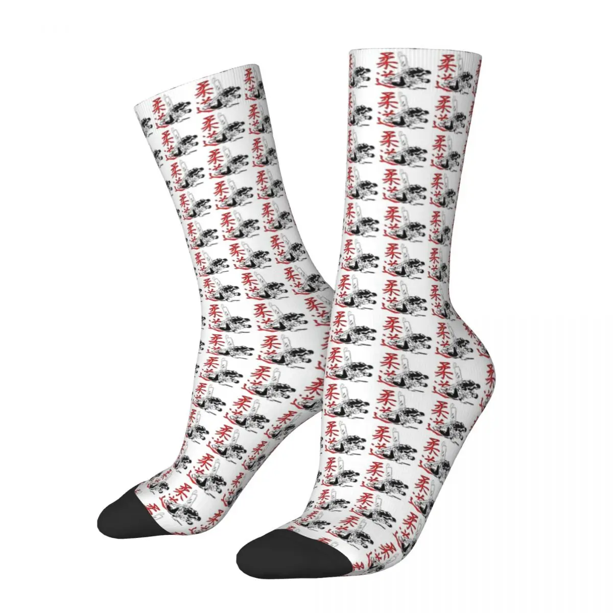 Judoka Martial Arts Unisex Winter Socks Hip Hop Happy Socks Street Style Crazy Sock