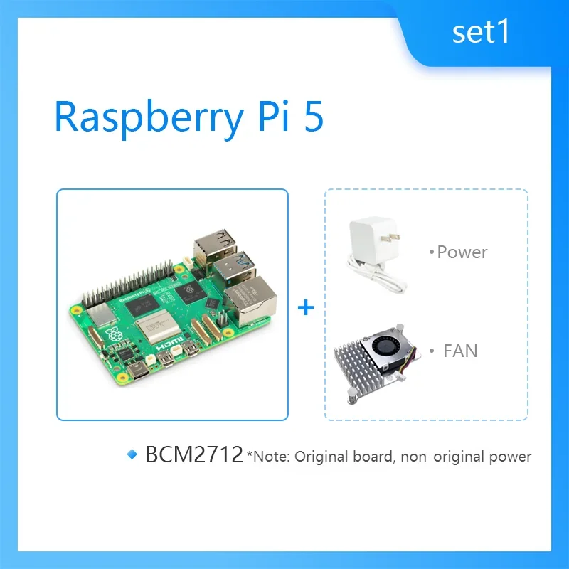 Official Original Raspberry Pi 5 Cortex-A76 Linux 2GB 4GB 8GB 16GB