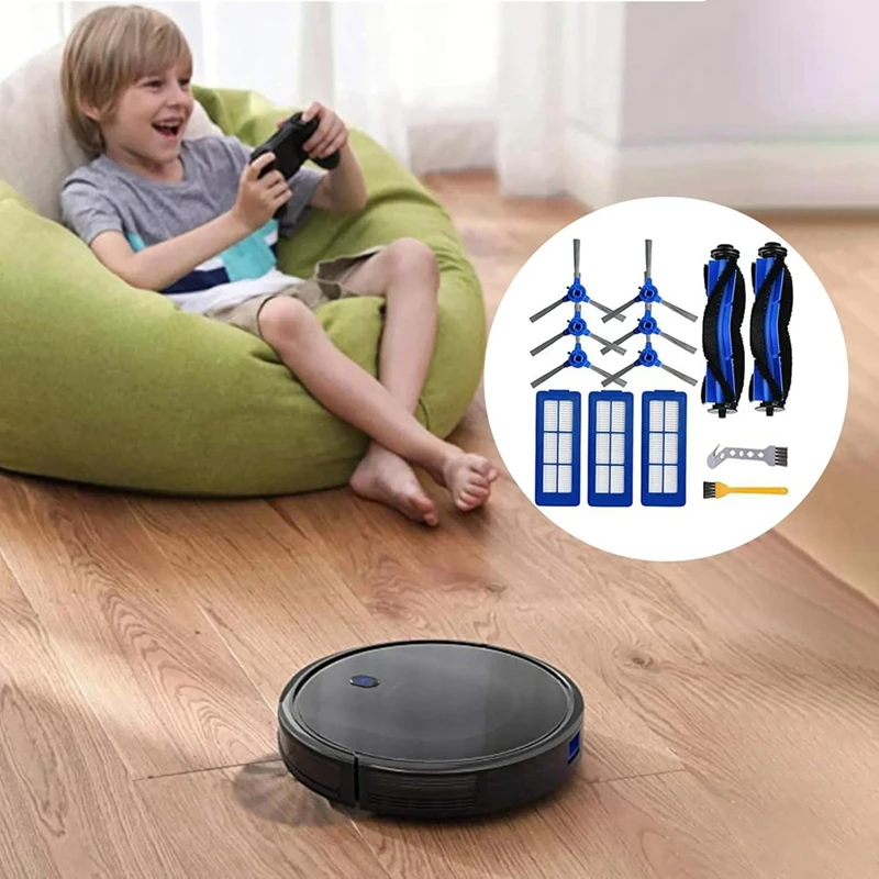 JDZD-Для Eufy Robovac 11S Max, 15C Max, 30C Max, G10, G30 Для пылесоса Hiraliy Основная боковая щетка Аксессуары для фильтров Hepa