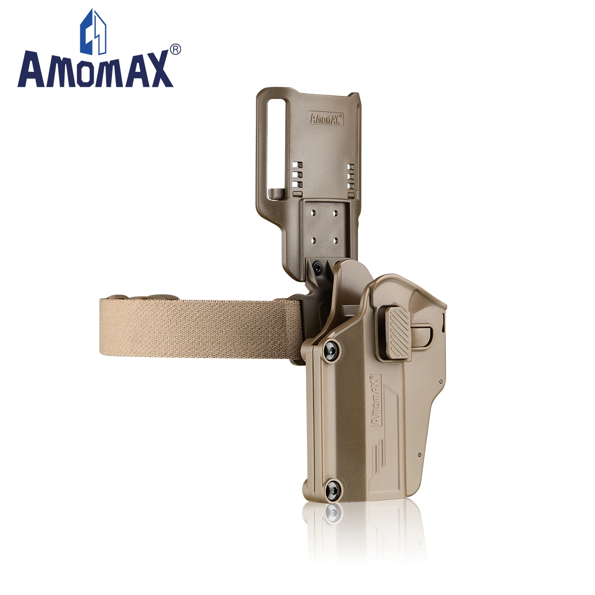 AMOMAX Left Handed Universal Tactical Gun Holster Fit 200+ Pistols