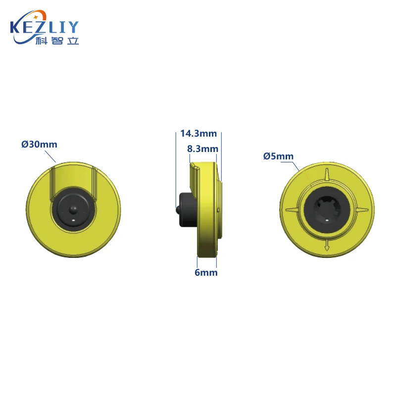 125/134 양 양 돼지 소 소 귀 태그, RFID 귀 태그, 농장 가축 동물 식별 칩, 2kHz 칩