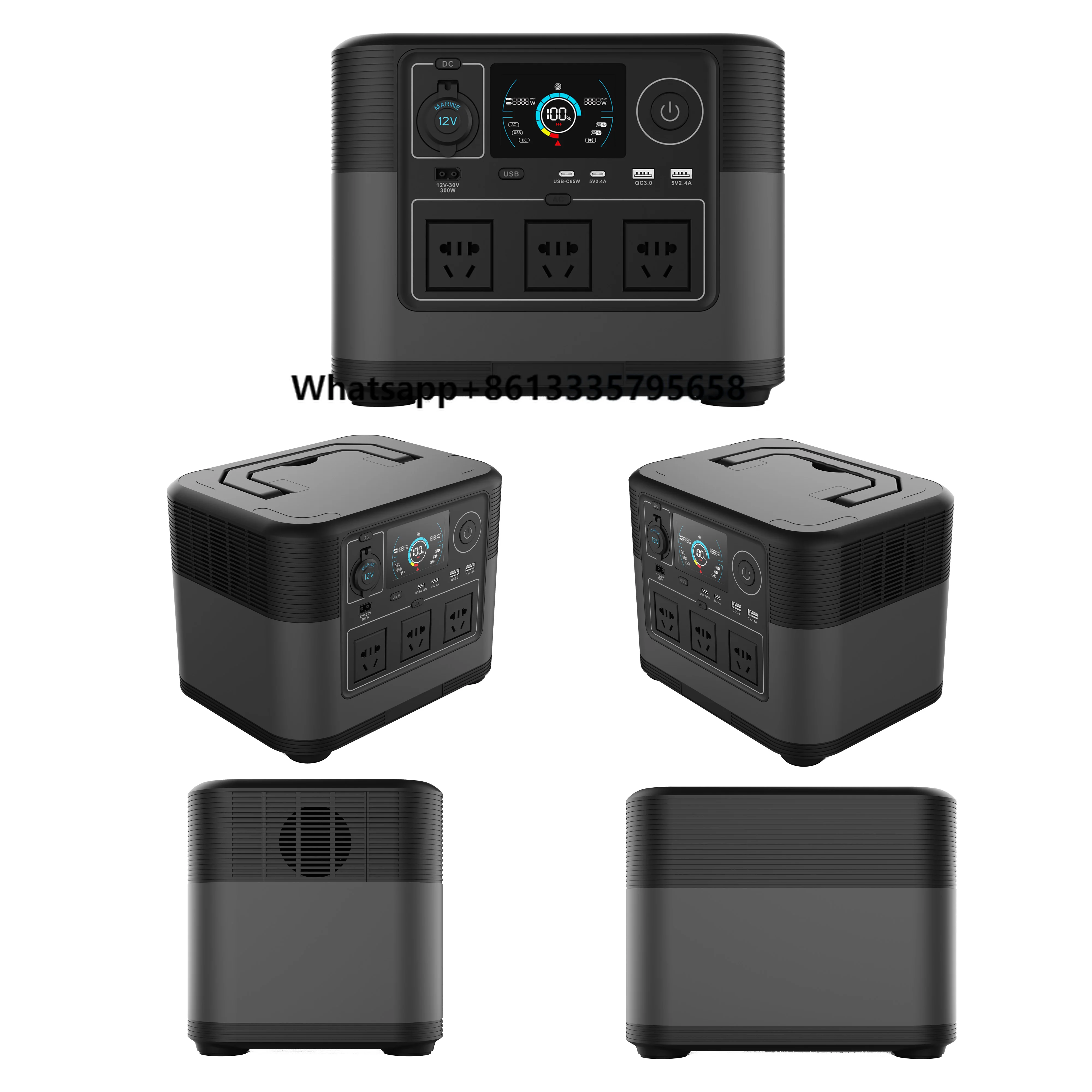 

Camping Portable Power Station Mobile Power Station Emergency Backup Power Trips Fast Charge