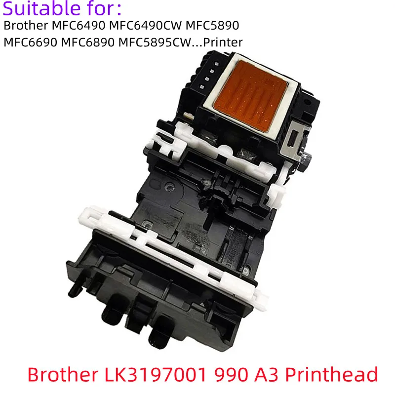 Cabezal de impresión LK3197001 990 A3, para Brother MFC6490, MFC6490CW, MFC5890, MFC6690, MFC6890, MFC5895CW