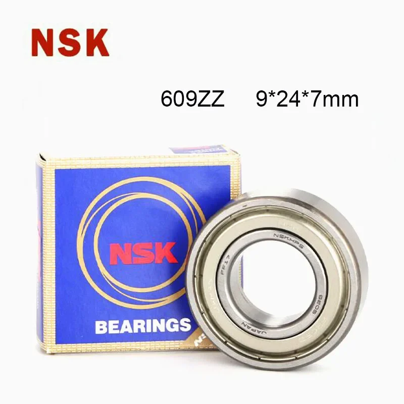 

Japan NSK 609ZZ Bearing ABEC-7 9x24x7 mm High Speed Miniature 609-2Z Ball Bearings 609ZZ Bearing