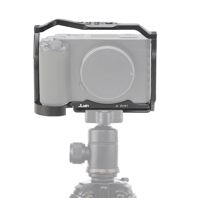 Jlwin สําหรับ Sony ZV-E1 กล้องขยายกรอบชุดถ่ายภาพแนวตั้ง Handle CAGE กล้องใช้งานง่าย