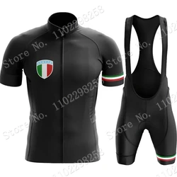 Classic Italia 2023 Cycling Jersey Set Italy National Team Clothing Man Road Bike Shirts Suit Bicycle Bib Shorts MTB Maillot