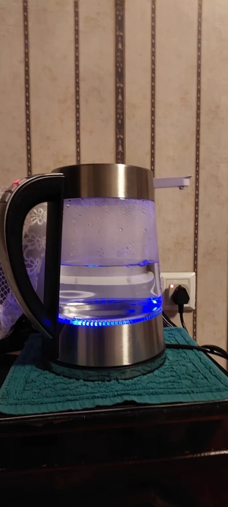 Glass electric kettle High borosilicate glass Household multi-stage thermal insulation quick boiling water electric kettle