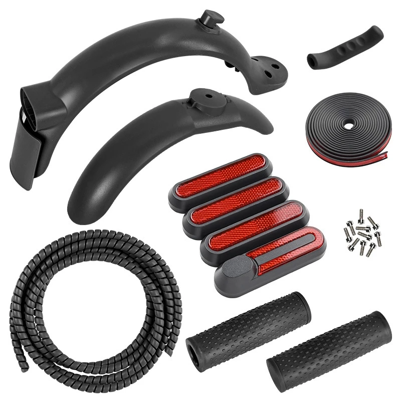 

Electric Scooter Fender Line Tube Anti-Collision Strip Handlebars Grip for Xiaomi M365 Pro2 Scooter Parts,Black