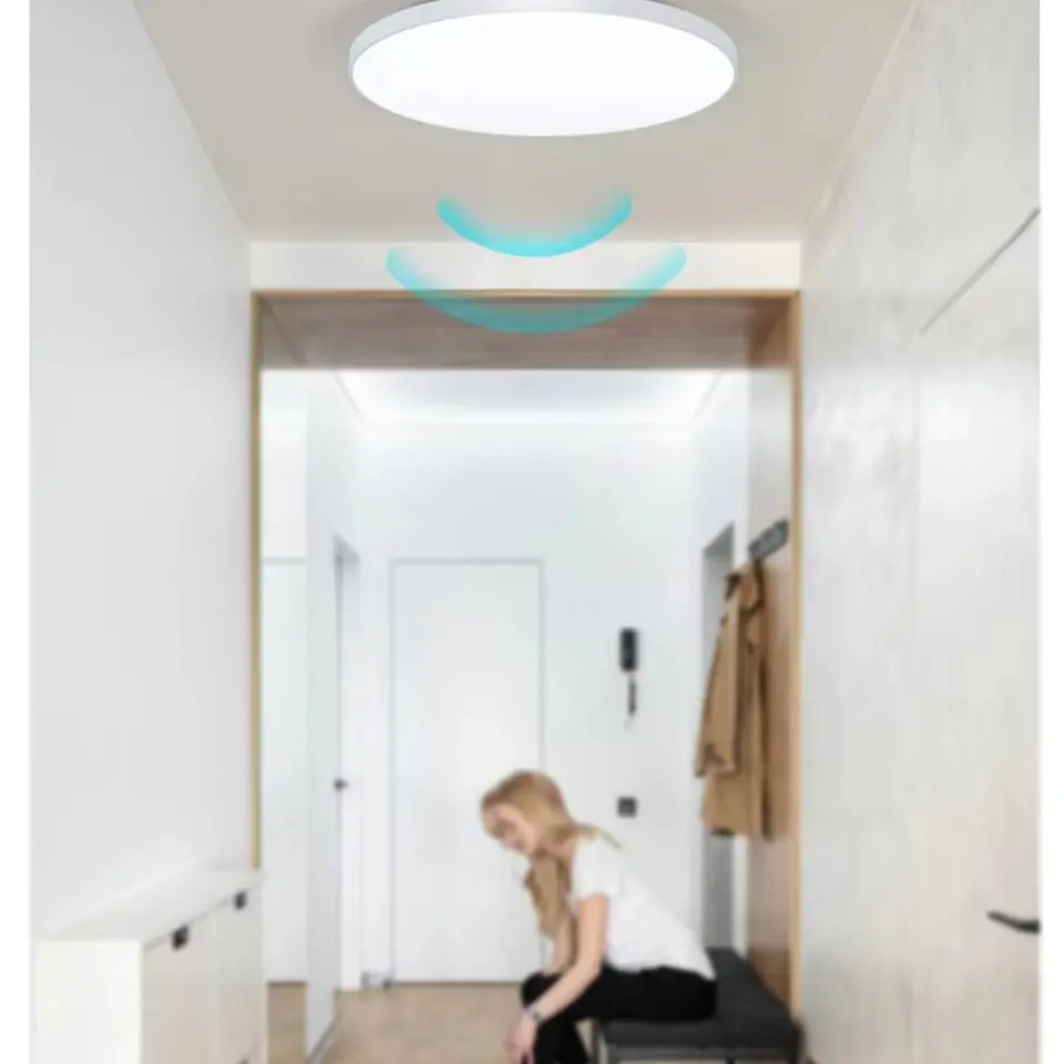 MINGBEN الرادار الاستشعار ضوء السقف حساس للضوء محس حركة الاستشعار التلقائي 15 واط 20 واط 40 واط Ac220V مصباح ليد الممر المرآب #6