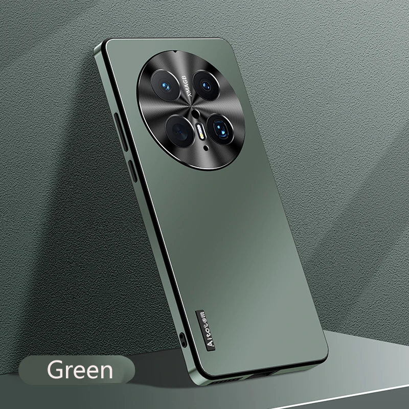Matte Sandstein-Telefonhülle für Huawei Mate 50 60 70 30 40 Pro, stoßfeste Metalllinse, vollständiger Schutz, weiche Kante, rückseitige Abdeckung