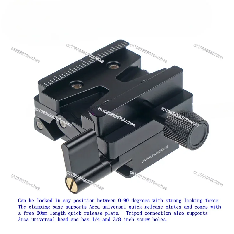 

Applicable high locking force VH90 fast vertical shooting / fast overhead shooting gimbal, 2nd Generation，support 90 degree flip