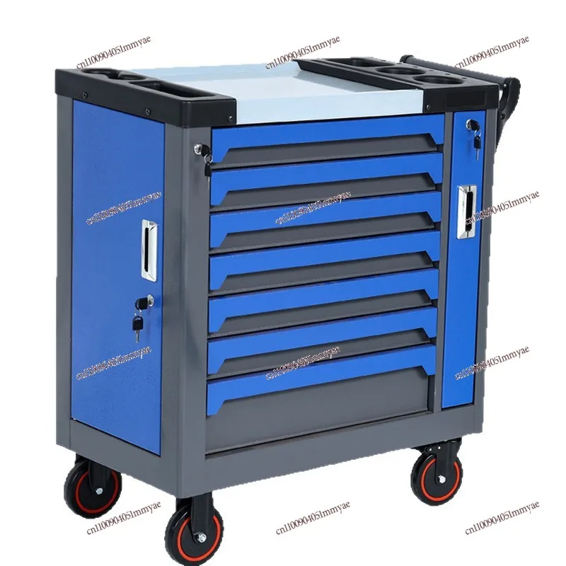 YDC Heavy Tool Cart Multi-functional Auto Repair Hardware Maintenance Cart Auto Repair Workshop Seven Layers Tool Cabinet
