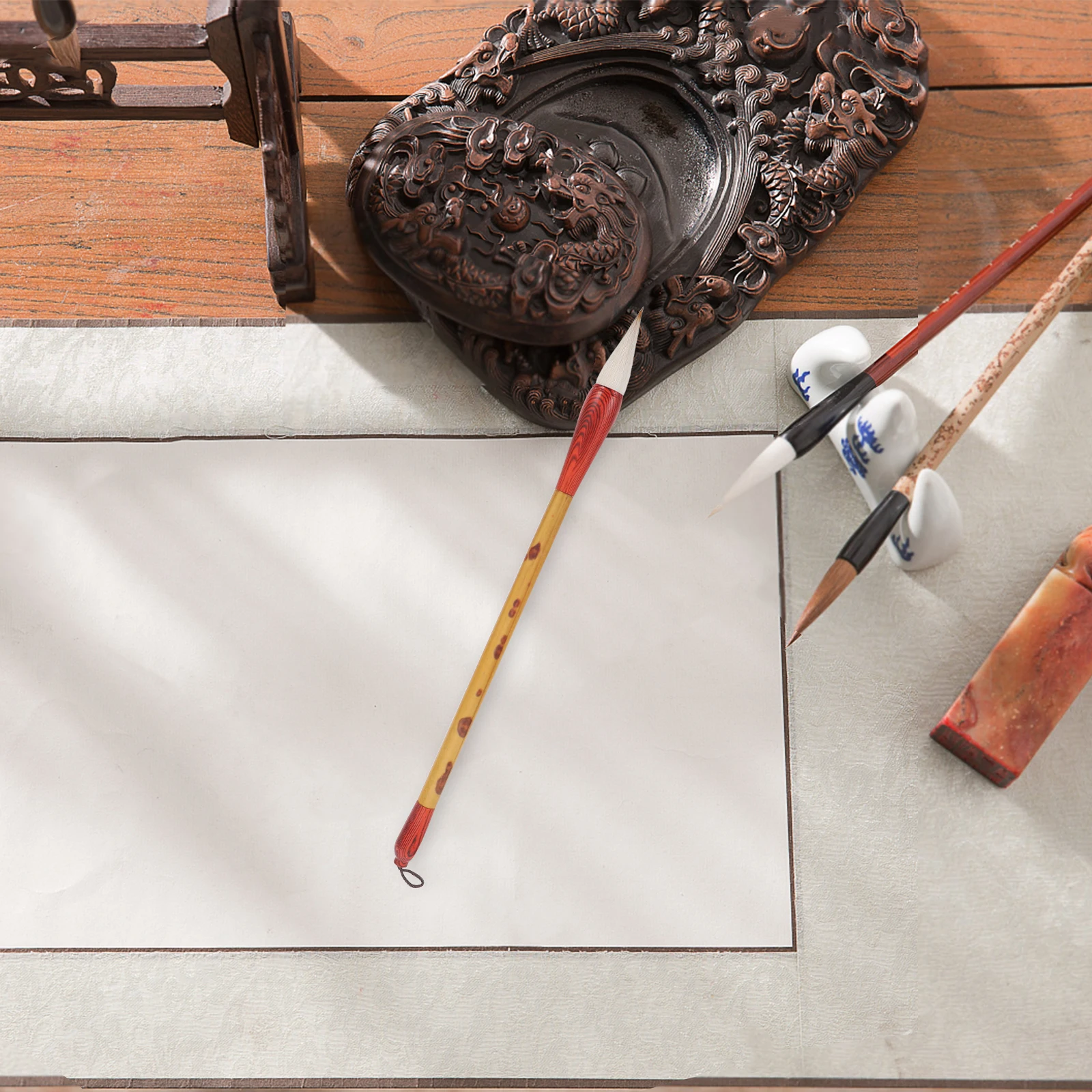 

Traditional Chinese Calligraphy Alloy Hair Watercolor For Landscape Art Writing Students Beginners Soft Resilient Design Regular