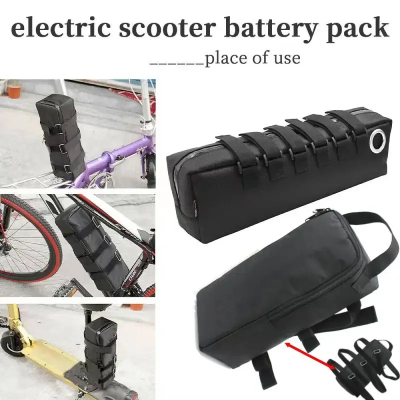 Electric Scooter Battery Hanging Bag, Scooter Storage Battery Bag, Front Handlebar Bag for Electric Scooter