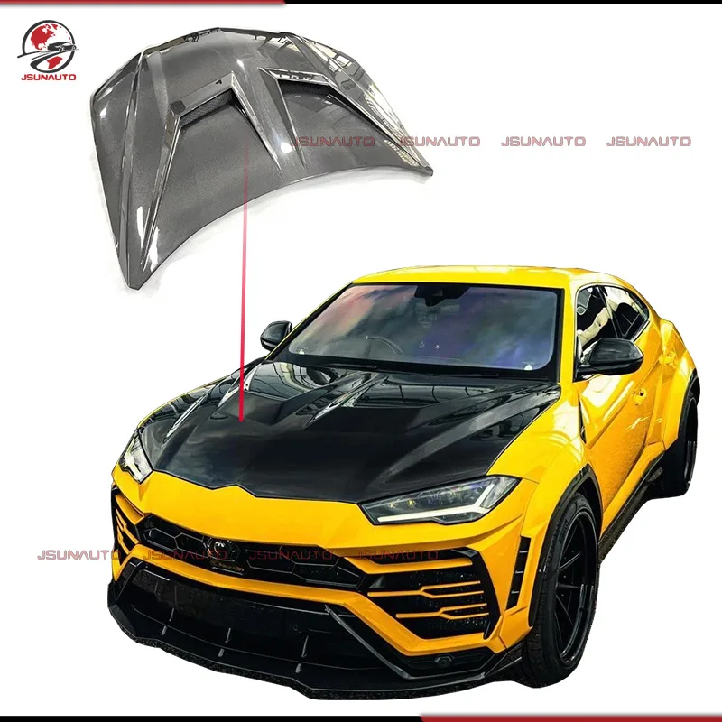 

Tuning Part URUS 1016 Style Carbon Fiber Engine Cover Bonnet For Lamborghini URUS Performante Hood Bonnet Forged Carbon Kit