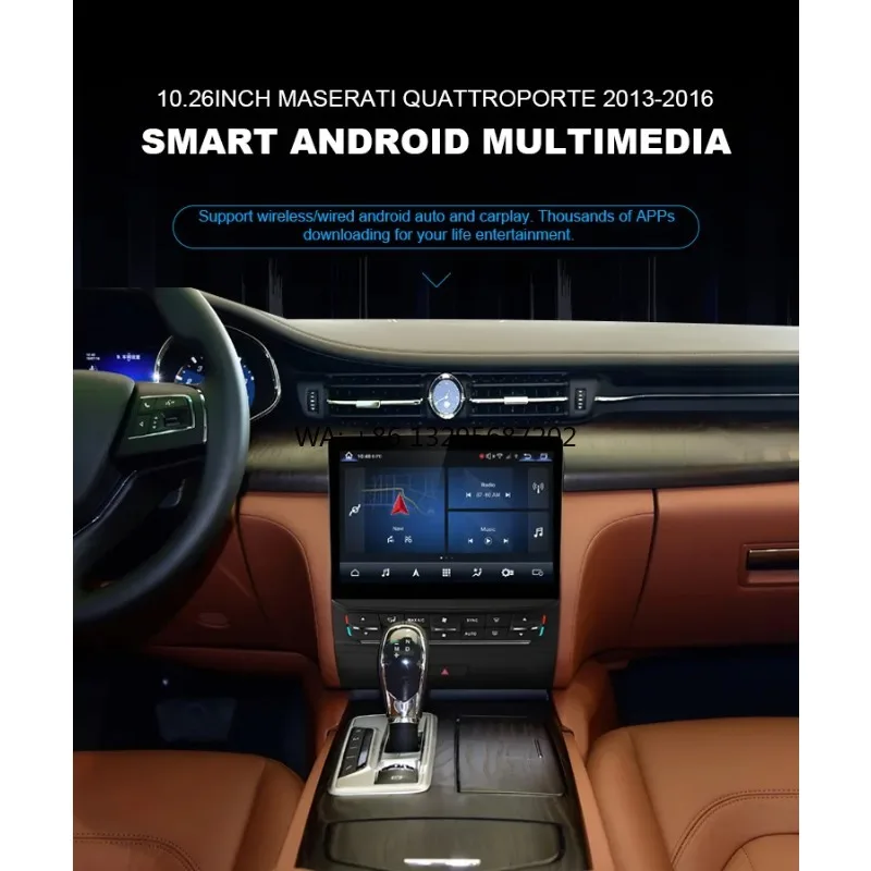 

10.26 Full Touch Screen Upgrade Carplay GPS Navigation Radio Retrofit For Maserati Quattroporte 2013 2014 2015 2016