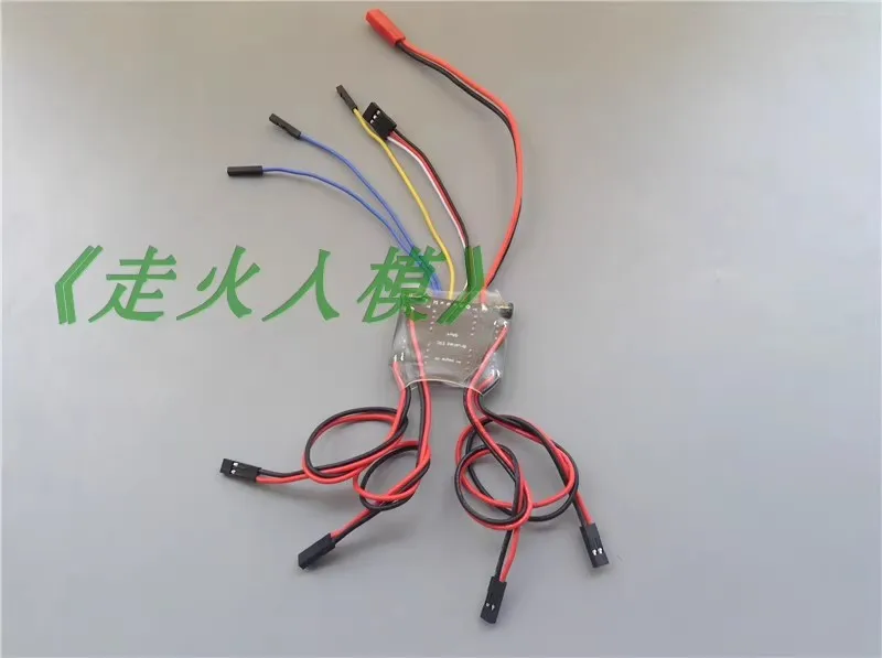 5Ax4 ثنائي الاتجاه نحى ESC التحكم المختلط/وضع مستقل 4-قناة 3S خزان الزاحف 6 فولت-14 فولت RC قارب سيارة بدون طيار #3