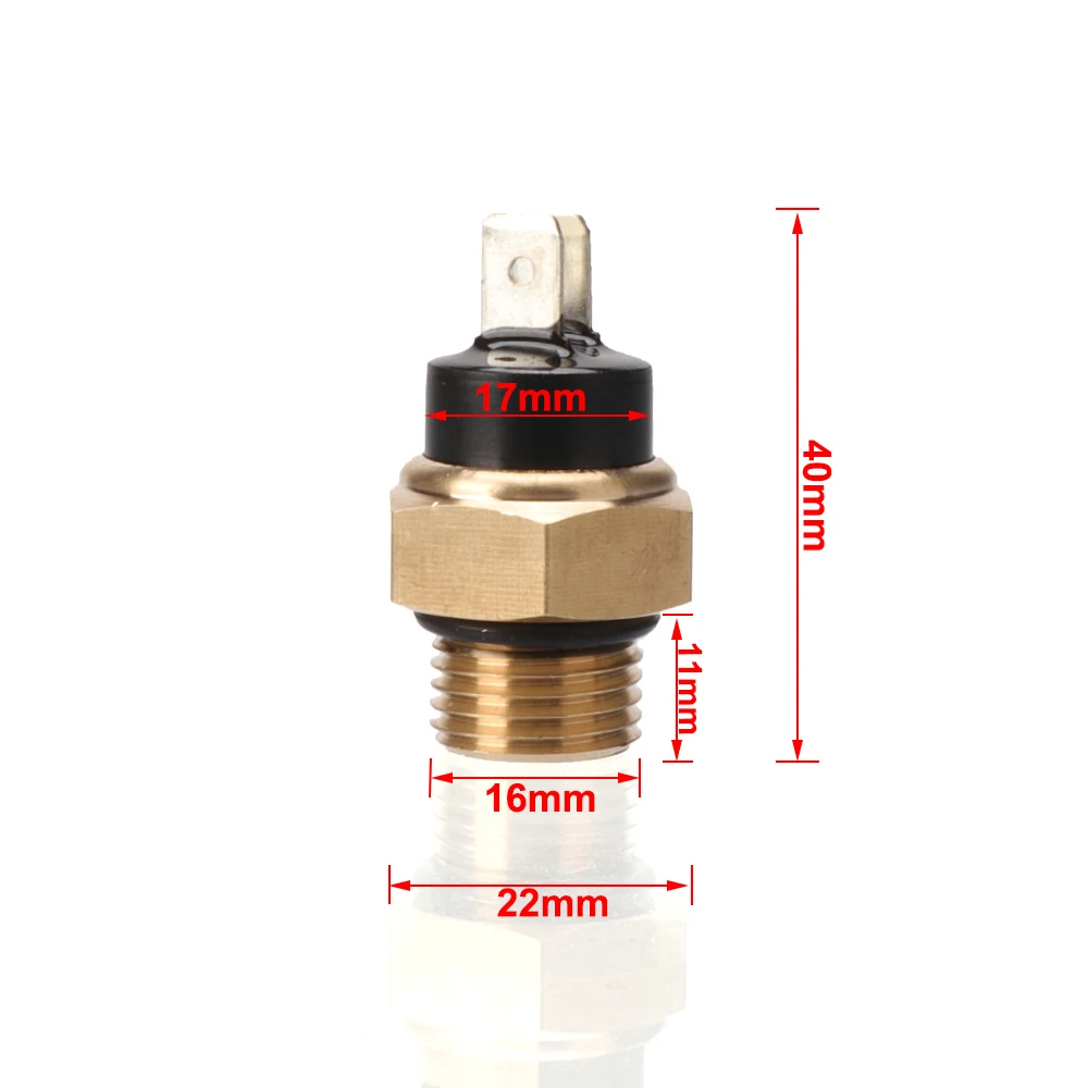 12V Motorcycle Cooling Fan Oil Cooler Engine Electric Radiator M16 Temp Sensor Switch For 150cc-250cc Motocross ATV Quad Bike - Image 3