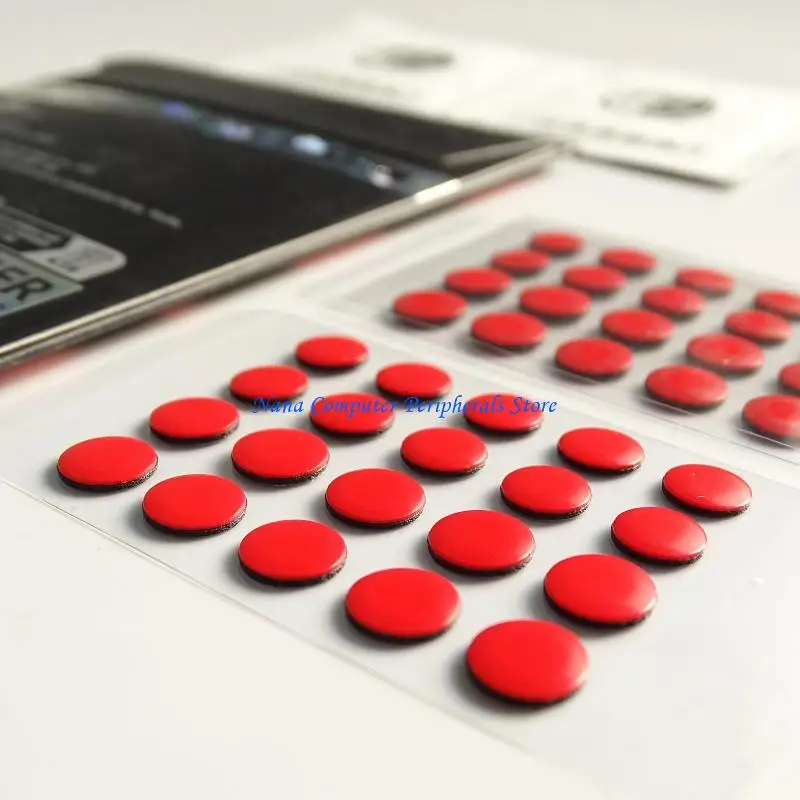 F68C PTFE Mouse Feet Esports Mouse Foot Sticker For Smooth Gliding And Precise Control DIY Small Dots skates