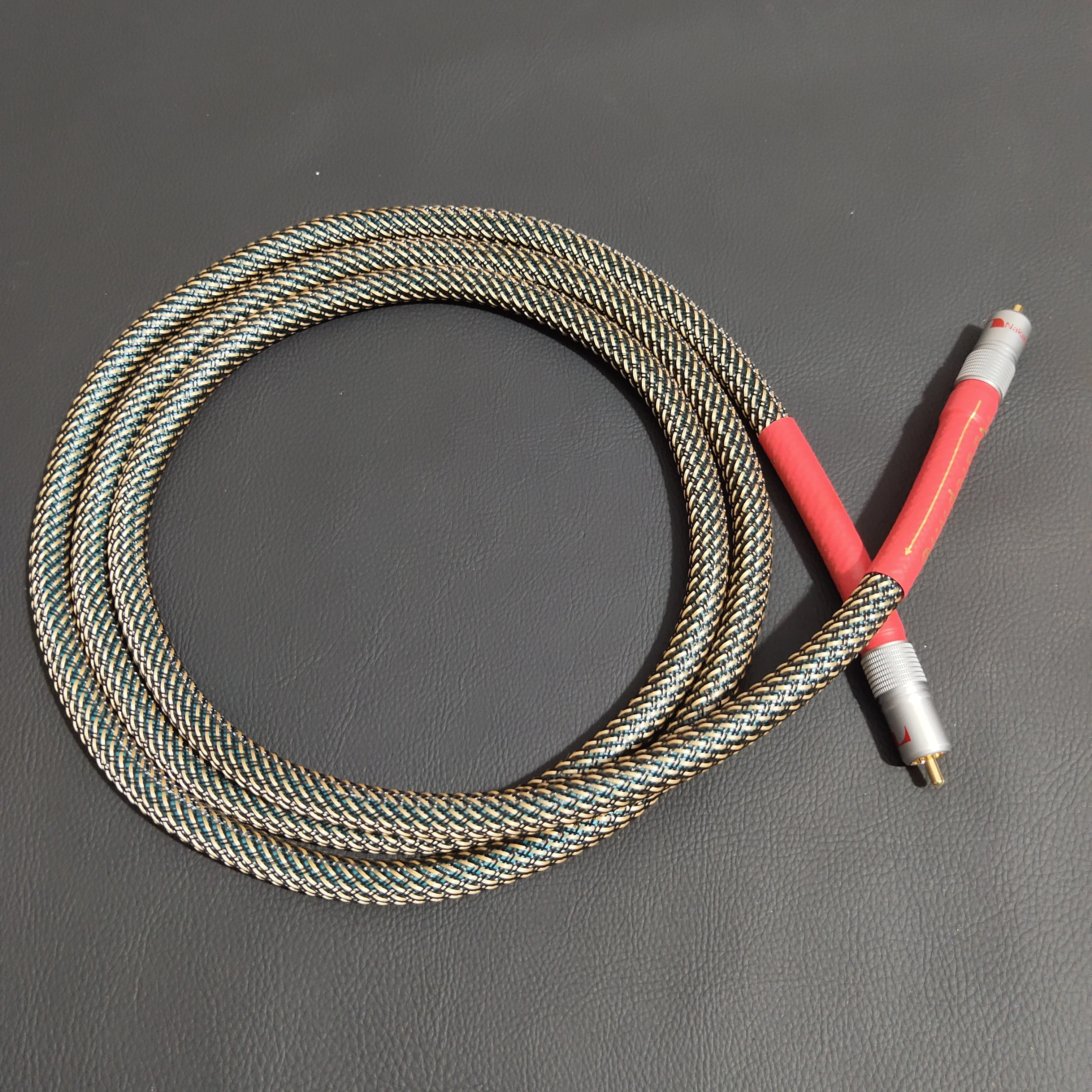 ORTOFON High-end 8N OFC coaxial cable DAC 75Ω digital RCA subwoofer line 100% shielding and anti-interference SPFIF signal cable