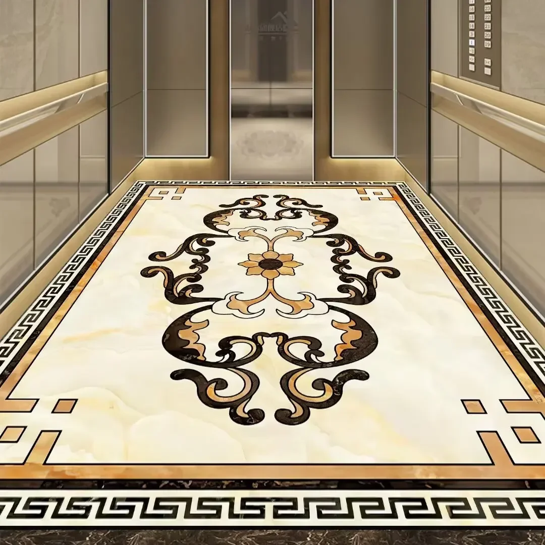 Luxury Fashion Elevator Carpet Non-slip Easy Cleaning Decoration Home Commercial Floor Mat Large Area Rug for Living Room