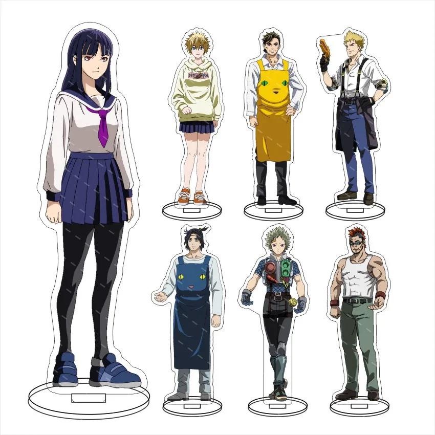 Anime Nyaight Of The Living Cat Acrylic Stand Figure Display Cosplay Charm Cartoon Desktop Model Plate Decor Cute Christmas Gift