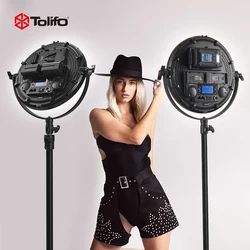TOLIFO Live Streaming Video Light RS60RGB RGB Full color DMX APP Soft Photography Shooting Film Production LED Fill Light