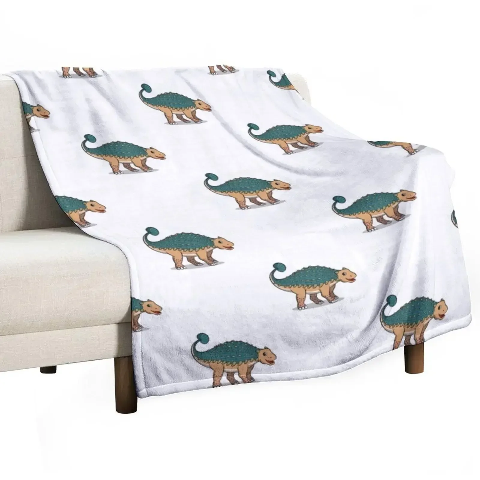 Ankylosaurus Throw Blanket Soft Beds Stuffeds cosplay anime Blankets